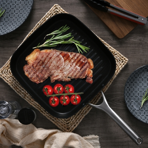 GOURMET KITCHEN METEORE Grill Pan