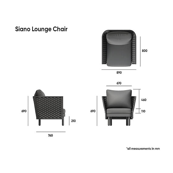 SIANO Fabric Occasional Chair