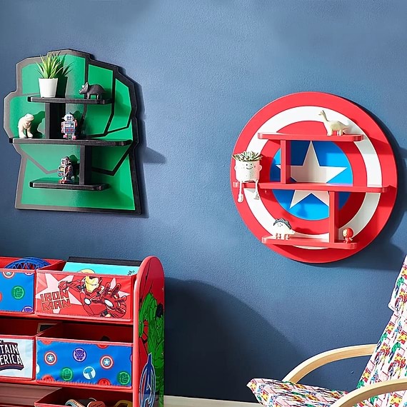 MARVEL CAPTAIN AMERICA Shelving Unit