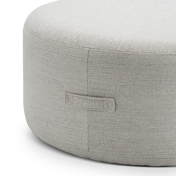 HALLE Fabric Ottoman