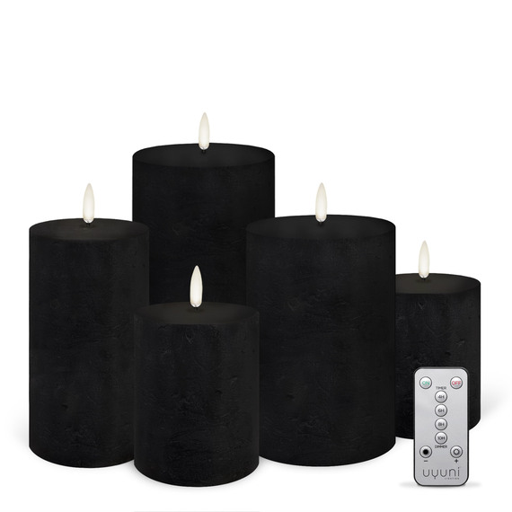 DESIGNER CURATIONS FAVOURITE Set of 5 Flameless Candle