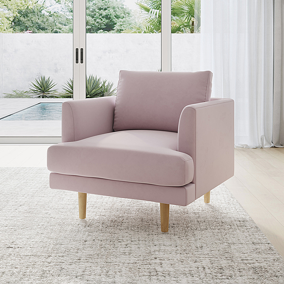 JASPA Fabric Armchair