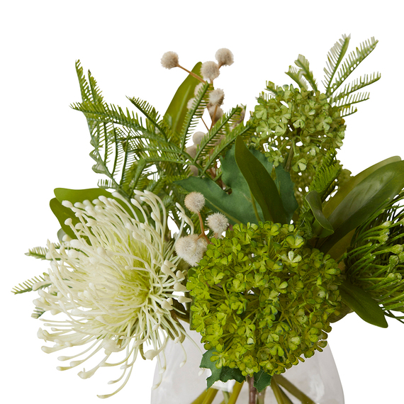 AUSTRALIANA MIX Glass Vase Arrangement