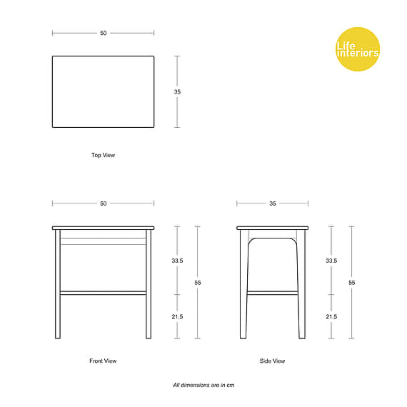 OLIVET Bedside Table