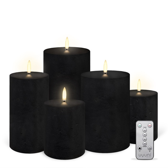 DESIGNER CURATIONS FAVOURITE Set of 5 Flameless Candle