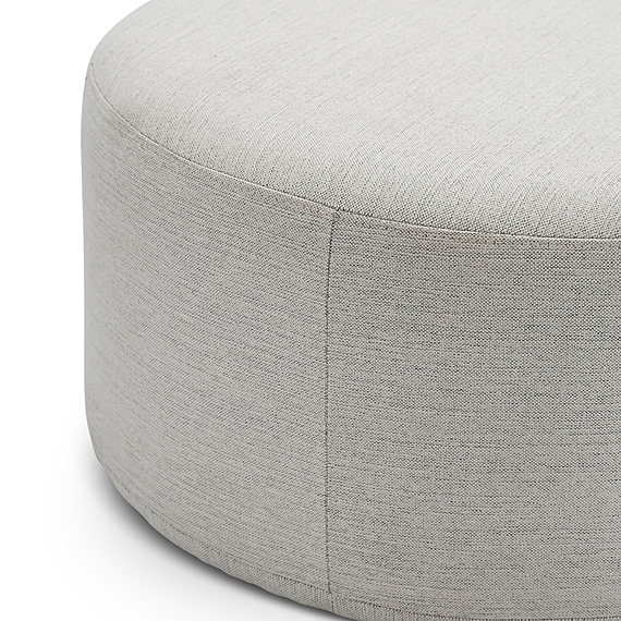 HALLE Fabric Ottoman