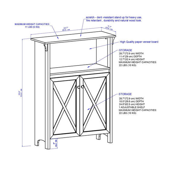 TYANN Bookcase