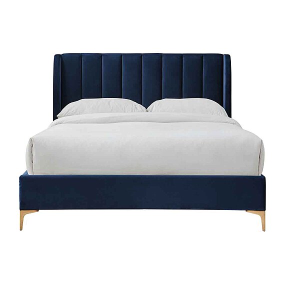 GEORGE MASON Velvet Bed