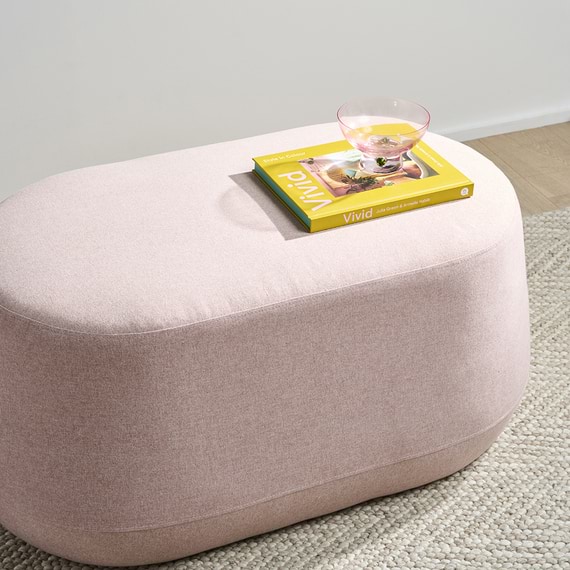 CALAMA Fabric Ottoman