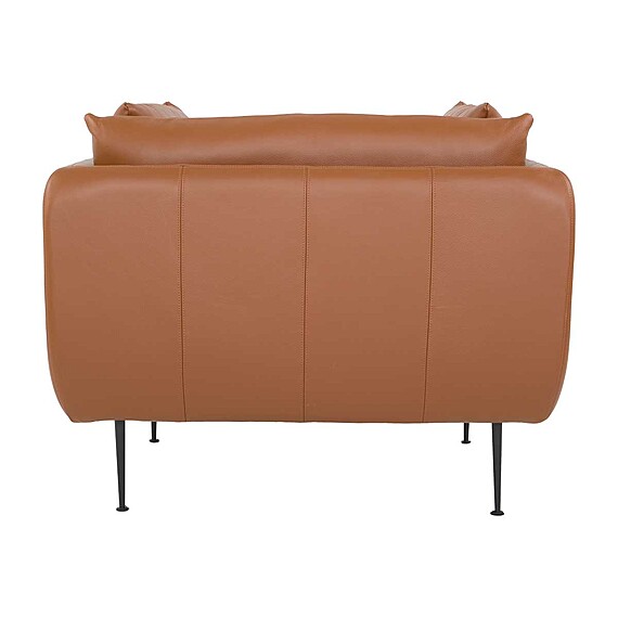 MAXEVILLE Leather Occasional Armchair