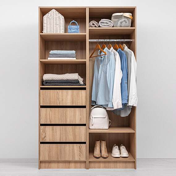 MARSTA Slim Shaker Open Wardrobe