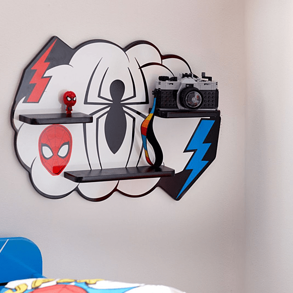 MARVEL SPIDER MAN Wall Shelf