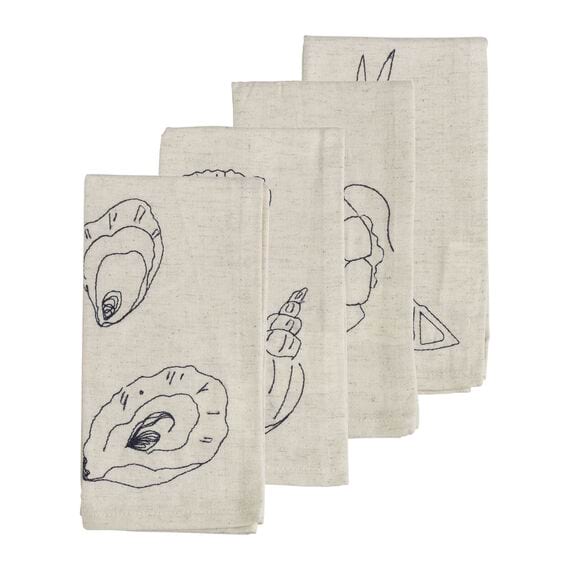 FEATHERSTONE Set of 4 Napkin