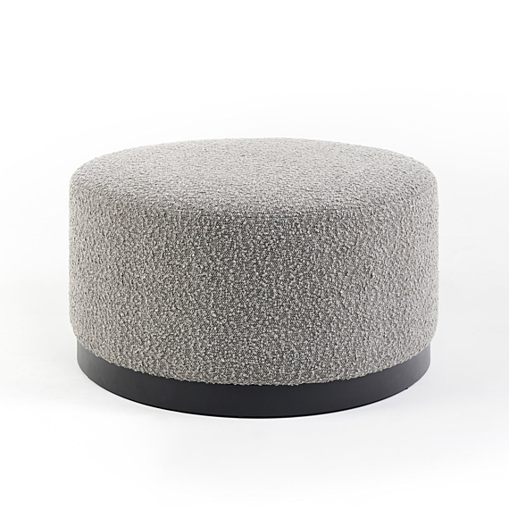 BEERSEL Fabric Ottoman