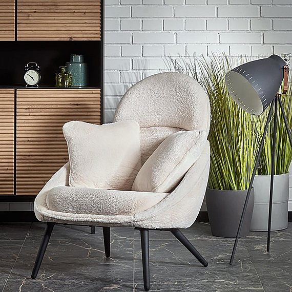 MORGES Fabric Armchair