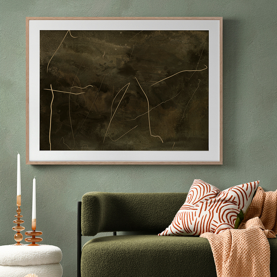 PATINA OF TIME Framed Print Without Mat Landscape