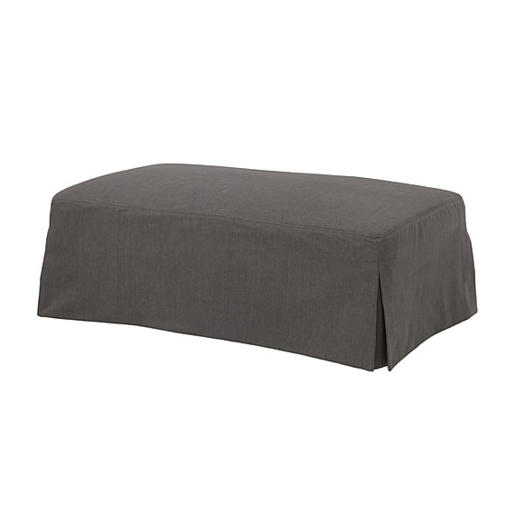 EDISON Fabric Ottoman