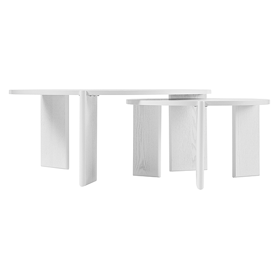 TOTA Set of 2 Straight Coffee Table