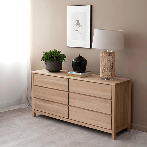 KARPENTER SOLID 6 Drawer Dresser