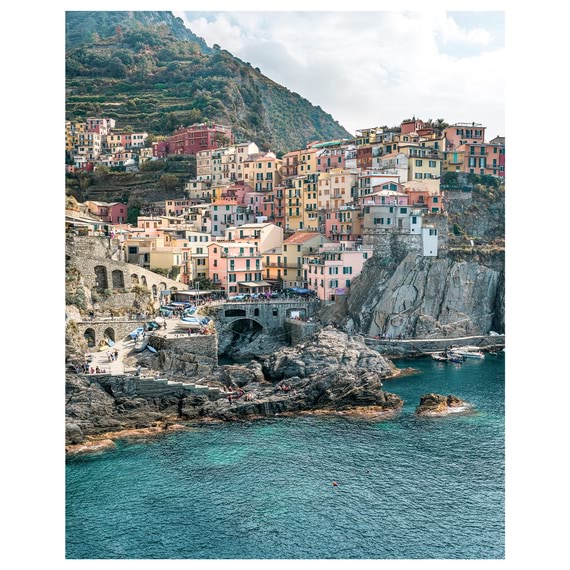 CINQUE TERRE BEAUTY Framed Print