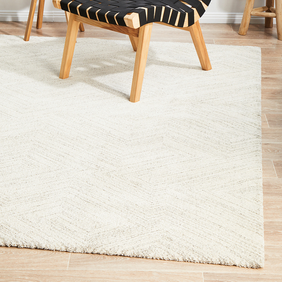 ALPINE SILVER Floor Rug