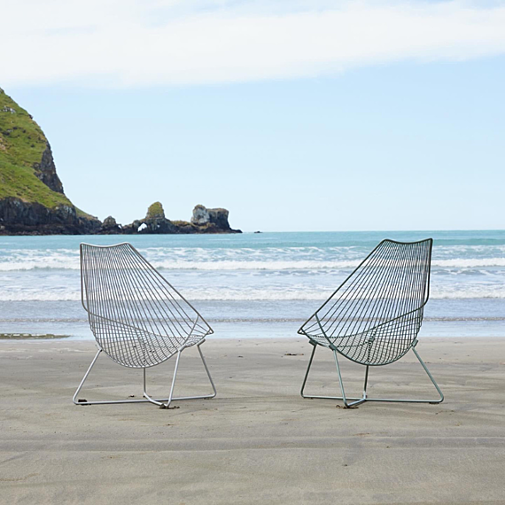 PIHA II Stainless Lounger