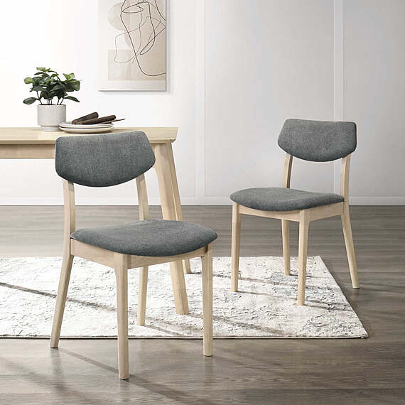 PORTMORE Set of 2 Dining Chair