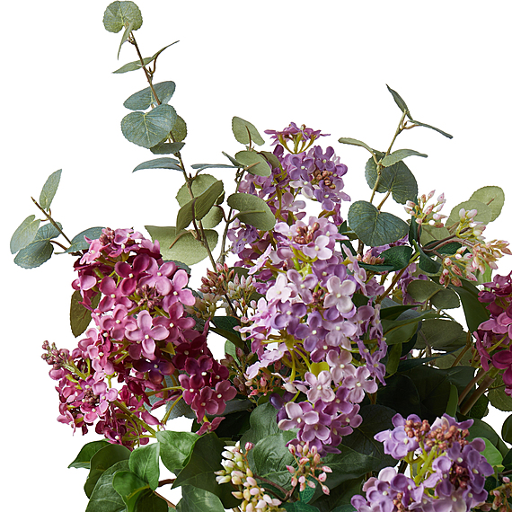 LILAC Glass Vase Arrangement