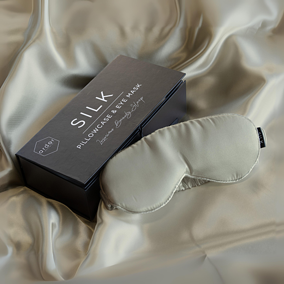 ARDOR Silk Pillowcase Eye Mask Set