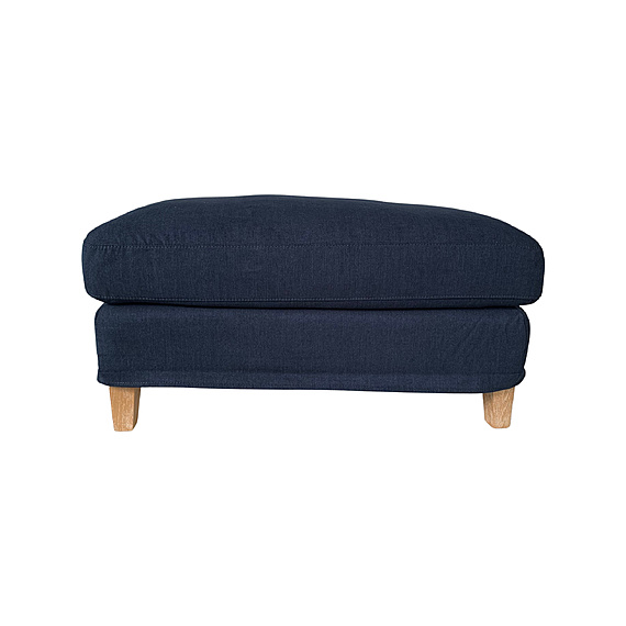 ALEXANDRE Fabric Ottoman