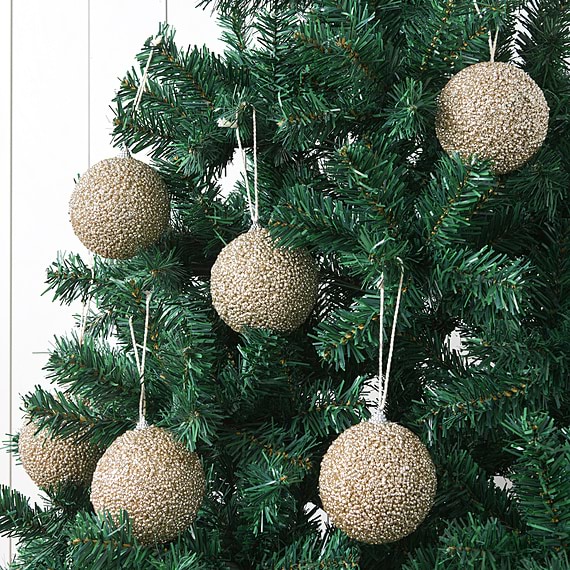 ZONGO Set of 6 Christmas Baubles