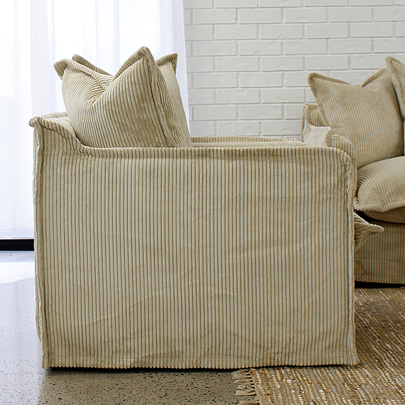 MIST Corduroy Occasional Armchair