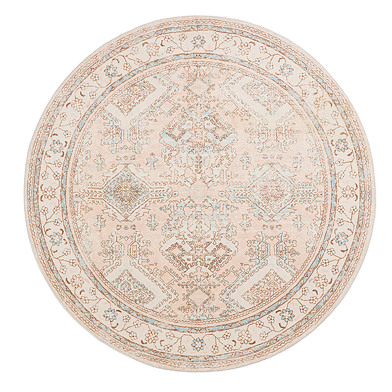 EDWARDS Round Washable Rug