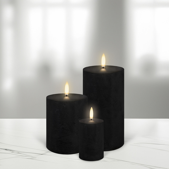 DESIGNER CURATIONS STARTER Set of 3 Flameless Candle