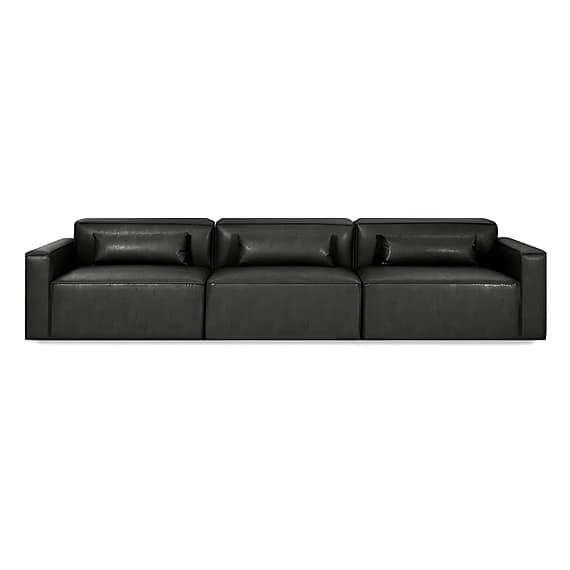 GUS MIX Leather Ottoman