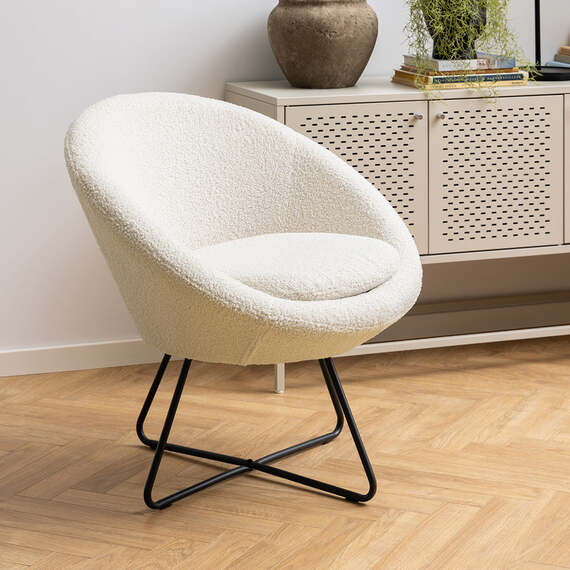 POTEAU Boucle Armchair