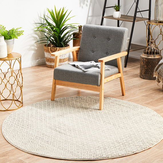 DAVIN Round Floor Rug