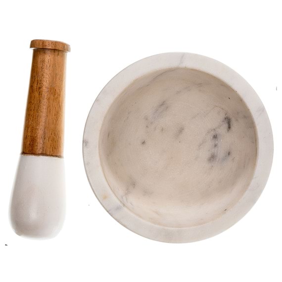 RUWA Set of 2 Morter and Pestle