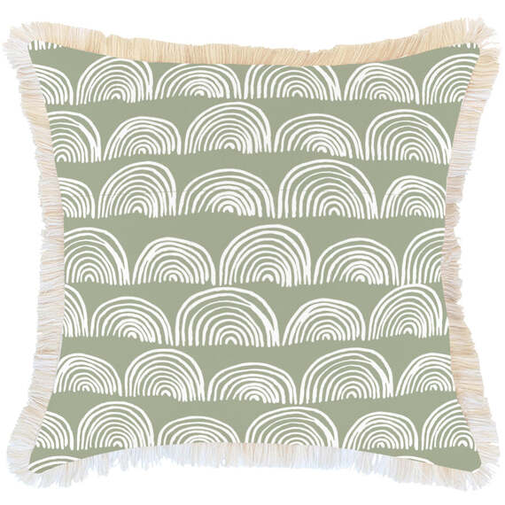 MIKU Cushion Cover with Fringe