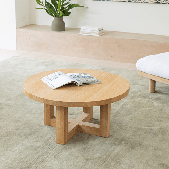 LUXA Round Coffee Table