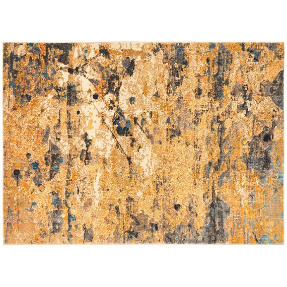 DREAM SCAPE RUST Floor Rug