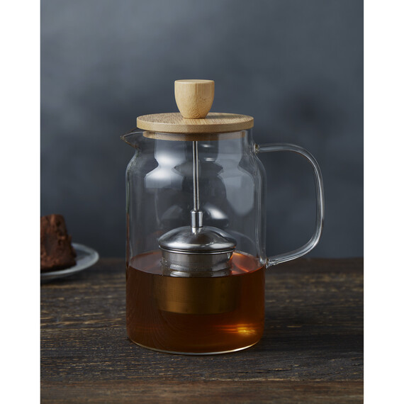 MASALLI Bamboo Tea Pot and Infuser