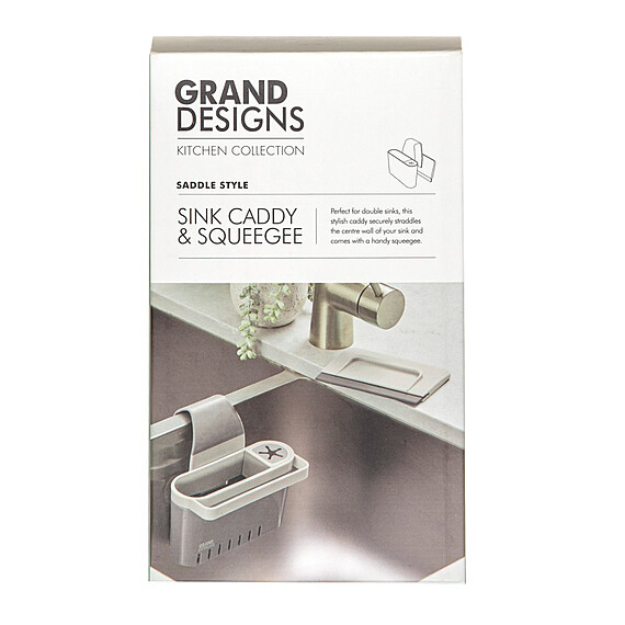 GRAND DESIGNS Sink Caddy with Squeegee