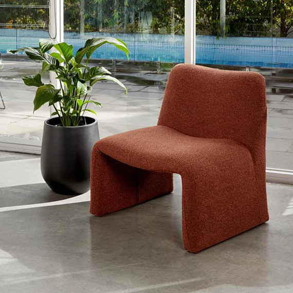 DIAVATA Fabric Occasional Chair