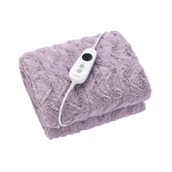 NEYA Faux Fur Heated Throw