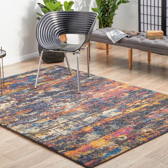 DREAM SCAPE MIDNIGHT Floor Rug