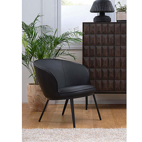 GAIN Leather Occasional Armchair