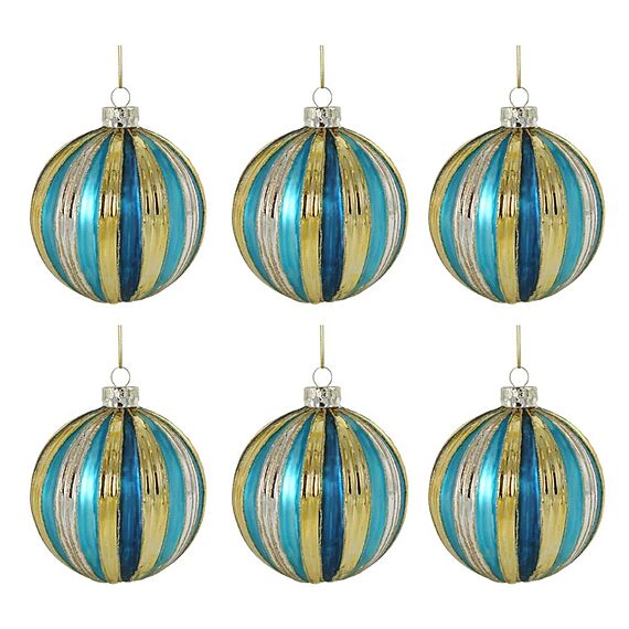 CALLI Set of 6 Ornament