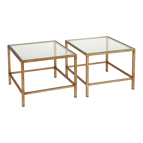 COCKTAIL GLASS Set of 3 Coffee Tables