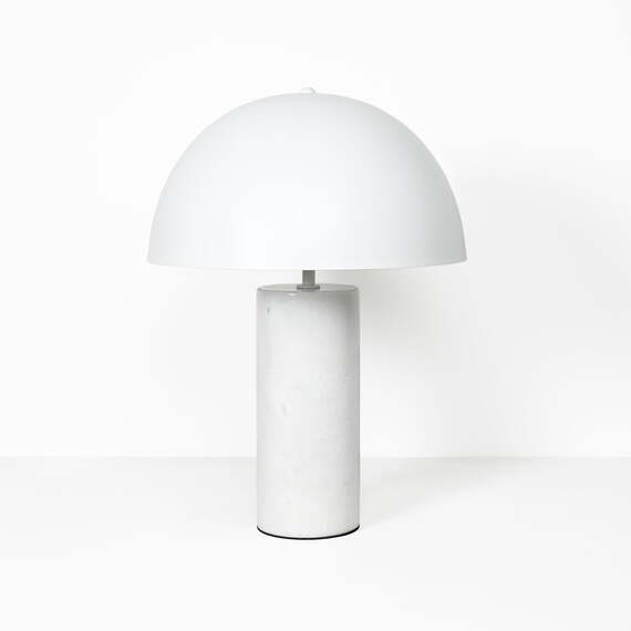 MILHA Table Lamp White Marble Base